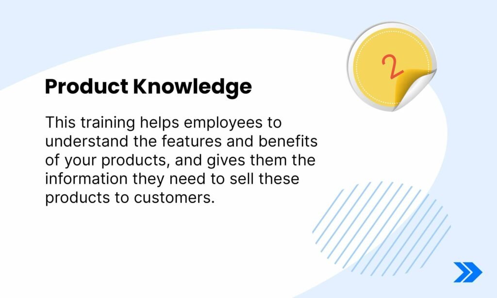 Include  Product Knowledge understanding in your Sales Training Program